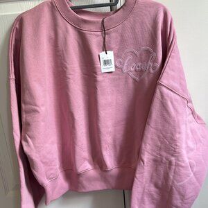 Coach Cropped Sweatshirt